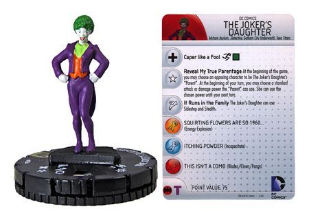 The Joker s Daughter 053a World s Finest DC Heroclix The Joker s Daughter 053a World s Finest DC Heroclix