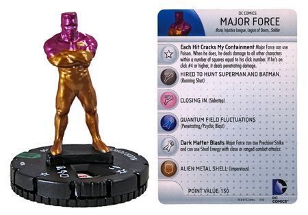 Major Force 024 World s Finest DC Heroclix DC World s Finest Singles Major Force 024 World s Finest DC Heroclix DC World s Finest Singles