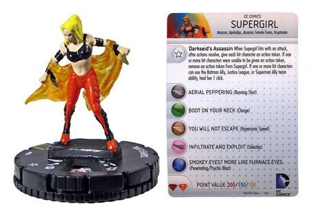 SUPERGIRL #056 #56 World's Finest DC HeroClix Super Rare 