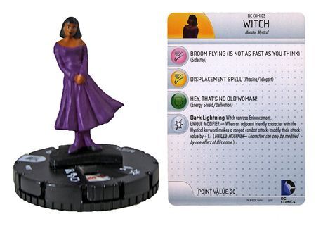 Witch 015 World s Finest DC Heroclix DC World s Finest Singles Witch 015 World s Finest DC Heroclix DC World s Finest Singles