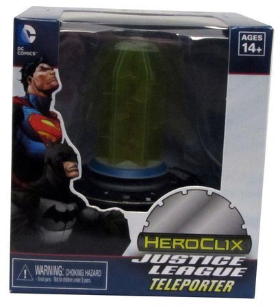 DC HeroClix World's Finest Justice League Teleporter #R100 Case Incentive 
