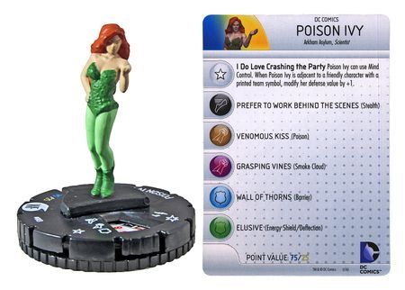 Poison Ivy 003 World s Finest Fast Forces DC Heroclix DC World s Finest Fast Forces Singles Poison Ivy 003 World s Finest Fast Forces DC Heroclix DC World s Finest Fast Forces Singles