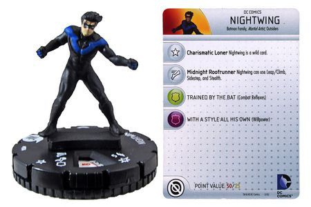 Nightwing 004 World s Finest Fast Forces DC Heroclix DC World s Finest Fast Forces Singles Nightwing 004 World s Finest Fast Forces DC Heroclix DC World s Finest Fast Forces Singles