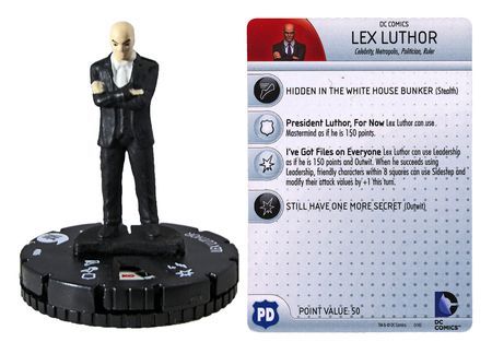Lex Luthor 006 World s Finest Fast Forces DC Heroclix DC World s Finest Fast Forces Singles Lex Luthor 006 World s Finest Fast Forces DC Heroclix DC World s Finest Fast Forces Singles