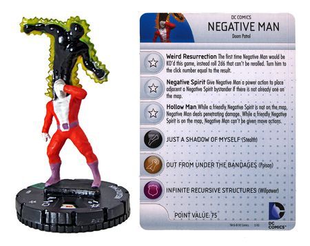 Negative Woman #093 Unique Origin DC Heroclix