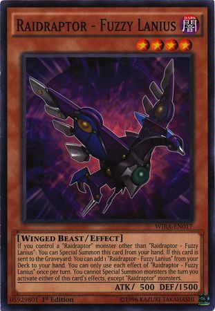 Raidraptor Fuzzy Lanius WIRA EN017 Common 1st Edition Wing Raiders 1st Edition Singles Raidraptor Fuzzy Lanius WIRA EN017 Common 1st Edition Wing Raiders 1st Edition Singles