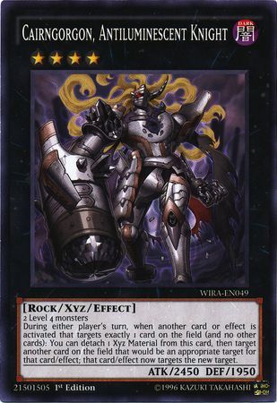 Cairngorgon Antiluminescent Knight WIRA EN049 Common 1st Edition Wing Raiders 1st Edition Singles Cairngorgon Antiluminescent Knight WIRA EN049 Common 1st Edition Wing Raiders 1st Edition Singles