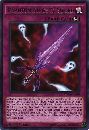 Phantom Knights Sword WIRA EN010 Rare 1st Edition Wing Raiders 1st Edition Singles Phantom Knights Sword WIRA EN010 Rare 1st Edition Wing Raiders 1st Edition Singles