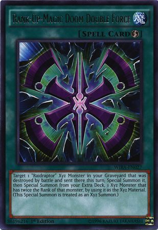 Rank Up Magic Doom Double Force WIRA EN027 Rare 1st Edition Wing Raiders 1st Edition Singles Rank Up Magic Doom Double Force WIRA EN027 Rare 1st Edition Wing Raiders 1st Edition Singles