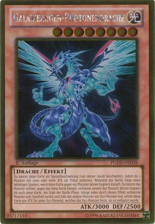 Galaxieaugen Photonendrache PGLD DE038 Gold Rare 1st Edition German Yugioh Cards Galaxieaugen Photonendrache PGLD DE038 Gold Rare 1st Edition German Yugioh Cards