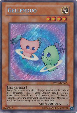 Gellenduo STON DE067 Secret Rare Unlimited German German Yugioh Cards Gellenduo STON DE067 Secret Rare Unlimited German German Yugioh Cards