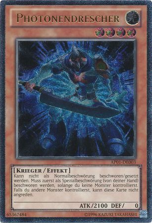 Ultimate Rare Photonendrescher AP01 DE003 German Yugioh Cards Ultimate Rare Photonendrescher AP01 DE003 German Yugioh Cards