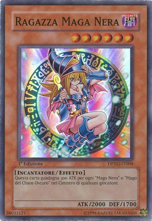Ragazza Maga Nera DPYG IT008 Super Rare 1st Ed Italian Yugioh Cards Ragazza Maga Nera DPYG IT008 Super Rare 1st Ed Italian Yugioh Cards
