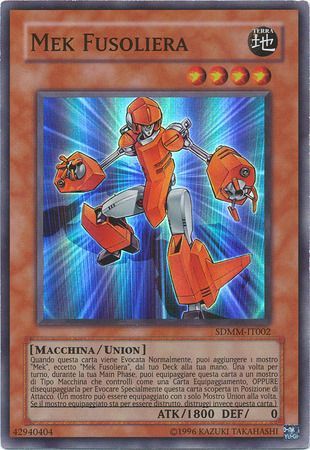 Mek Fusoliera SDMM IT002 Super Rare Unlimited Italian Yugioh Cards Mek Fusoliera SDMM IT002 Super Rare Unlimited Italian Yugioh Cards