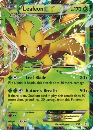 Leafeon EX - Generations - Pokemon | TrollAndToad