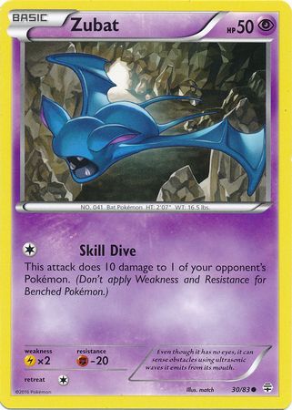 Zubat 30 83 Common Generations Singles Zubat 30 83 Common Generations Singles