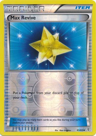 Max Revive 65 83 Uncommon Reverse Holo Generations Reverse Holo Singles Max Revive 65 83 Uncommon Reverse Holo Generations Reverse Holo Singles