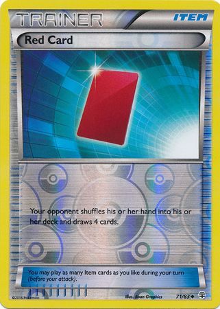 Red Card 71 83 Uncommon Reverse Holo Red Card 71 83 Uncommon Reverse Holo
