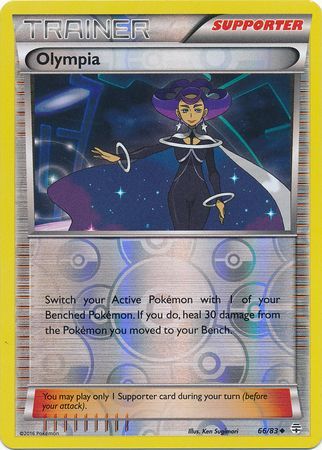 Olympia 66 83 Uncommon Reverse Holo Generations Reverse Holo Singles Olympia 66 83 Uncommon Reverse Holo Generations Reverse Holo Singles