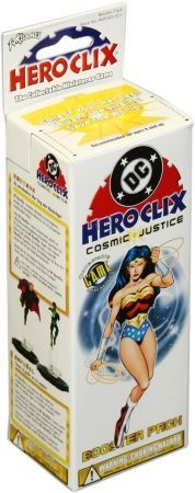 Cosmic Justice 4 Figure Booster Pack DC Heroclix Heroclix Sealed Product Cosmic Justice 4 Figure Booster Pack DC Heroclix Heroclix Sealed Product