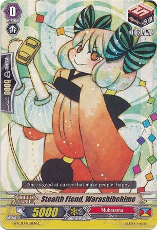 Stealth Fiend Warashibehime G TCB01 051EN Common C Stealth Fiend Warashibehime G TCB01 051EN Common C