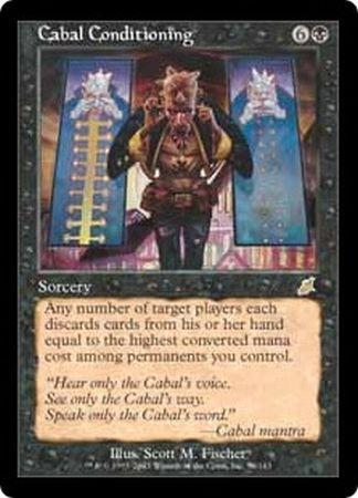 Cabal Conditioning Cabal Conditioning