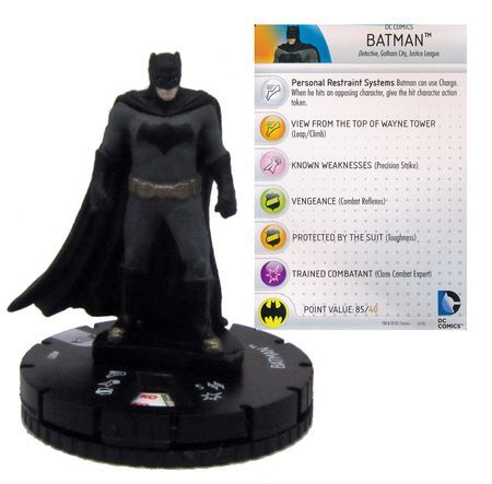 Batman 001 Batman vs Superman Dawn of Justice Movie DC Heroclix Batman 001 Batman vs Superman Dawn of Justice Movie DC Heroclix