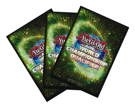 Yugioh WCQ 80ct Yugioh Sized Sleeves Green Sleeves Yugioh WCQ 80ct Yugioh Sized Sleeves Green Sleeves