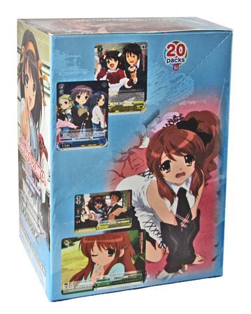 The Melancholy of Haruhi Suzumiya Booster Box Weiss Schwarz All Weiss Schwarz Sealed Product The Melancholy of Haruhi Suzumiya Booster Box Weiss Schwarz All Weiss Schwarz Sealed Product