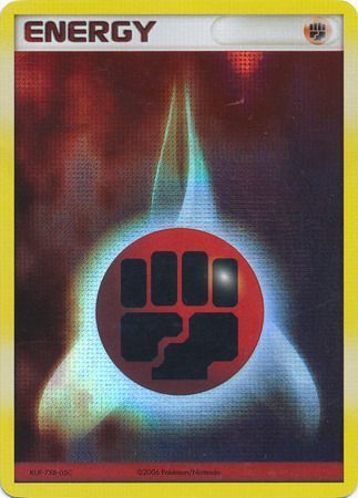 Fighting Energy 2005 2007 Holo Promo Pokemon Promo Cards Fighting Energy 2005 2007 Holo Promo Pokemon Promo Cards
