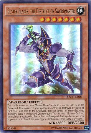 Buster Blader the Destruction Swordmaster BOSH EN018 Ultra Rare Unlimited Buster Blader the Destruction Swordmaster BOSH EN018 Ultra Rare Unlimited