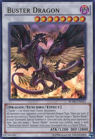 Buster Dragon BOSH EN052 Ultra Rare Unlimited Buster Dragon BOSH EN052 Ultra Rare Unlimited