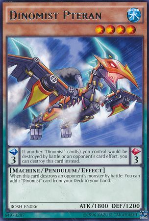 Dinomist Pteran BOSH EN026 Rare Unlimited Dinomist Pteran BOSH EN026 Rare Unlimited