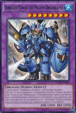 Dinoster Power the Mighty Dracoslayer BOSH EN046 Rare Unlimited Dinoster Power the Mighty Dracoslayer BOSH EN046 Rare Unlimited