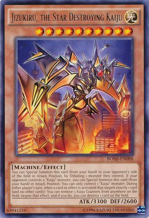 Jizukiru the Star Destroying Kaiju BOSH EN088 Rare Unlimited Jizukiru the Star Destroying Kaiju BOSH EN088 Rare Unlimited