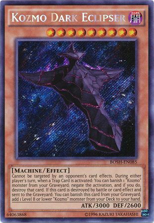 Kozmo Dark Eclipser BOSH EN085 Secret Rare Unlimited Breakers of Shadow Unlimited Singles Kozmo Dark Eclipser BOSH EN085 Secret Rare Unlimited Breakers of Shadow Unlimited Singles