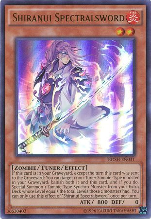 Shiranui Spectralsword BOSH EN031 Ultra Rare Unlimited Shiranui Spectralsword BOSH EN031 Ultra Rare Unlimited