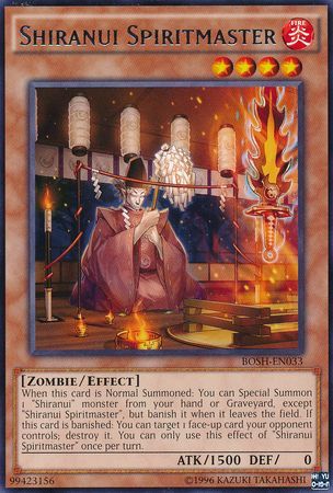 Shiranui Spiritmaster BOSH EN033 Rare Unlimited Breakers of Shadow Unlimited Singles Shiranui Spiritmaster BOSH EN033 Rare Unlimited Breakers of Shadow Unlimited Singles