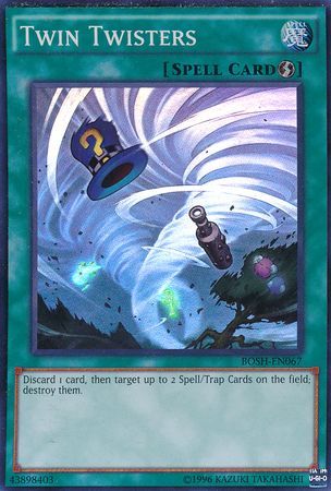 Twin Twisters BOSH EN067 Super Rare Unlimited Twin Twisters BOSH EN067 Super Rare Unlimited