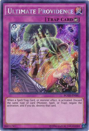 Ultimate Providence BOSH EN081 Secret Rare Unlimited Ultimate Providence BOSH EN081 Secret Rare Unlimited