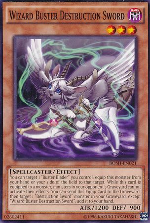 Wizard Buster Destruction Sword BOSH EN021 Common Unlimited Wizard Buster Destruction Sword BOSH EN021 Common Unlimited
