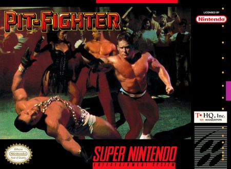Pit Fighter SNES Super Nintendo SNES Pit Fighter SNES Super Nintendo SNES
