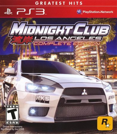Midnight Club Los Angeles Complete Edition Playstation 3 Sony Playstation 3 PS3 Midnight Club Los Angeles Complete Edition Playstation 3 Sony Playstation 3 PS3