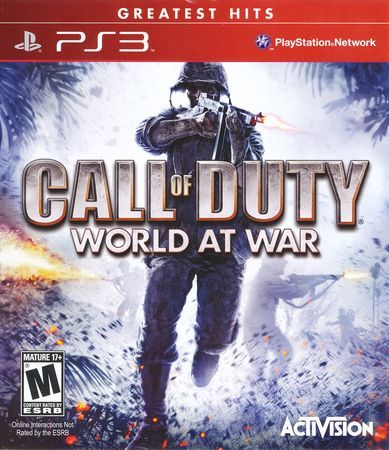 Call of Duty World At War Greatest Hits Playstation 3 Sony Playstation 3 PS3 Call of Duty World At War Greatest Hits Playstation 3 Sony Playstation 3 PS3