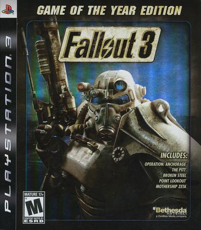 Fallout 3 Game of the Year Edition Playstation 3 Sony Playstation 3 PS3 Fallout 3 Game of the Year Edition Playstation 3 Sony Playstation 3 PS3