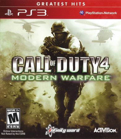 Call of Duty 4 Modern Warfare Greatest Hits Playstation 3 Sony PlayStation 3 PS3 Call of Duty 4 Modern Warfare Greatest Hits Playstation 3 Sony PlayStation 3 PS3