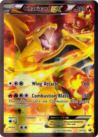 Charizard Ex Xy121 Ultra Rare Promo