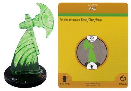 Green Lantern Axe R100 02 3D Special Object War of Light DC Heroclix DC War of the Light Constructs Singles Green Lantern Axe R100 02 3D Special Object War of Light DC Heroclix DC War of the Light Constructs Singles