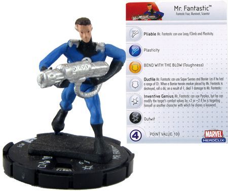 Mr. Fantastic #1-07 Marvel Heroclix Classics | TrollAndToad