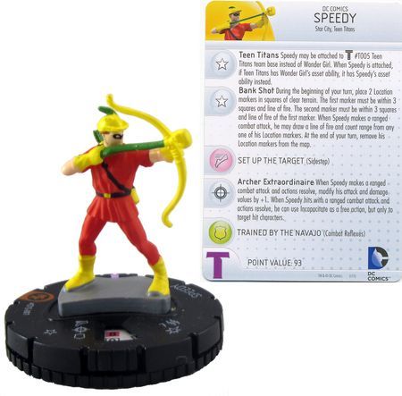 Speedy D15 001 LE WizKids Promo DC Heroclix Heroclix WizKids Promos Speedy D15 001 LE WizKids Promo DC Heroclix Heroclix WizKids Promos